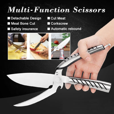 Multi-function Kitchen Scissor stainless steel