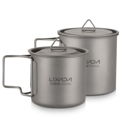 Ultralight Camping Titanium Cup Mug