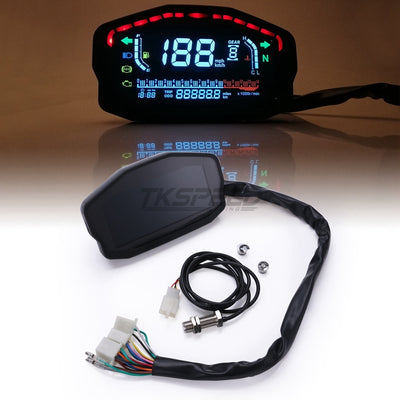 Universal Motorcycle LED Speedometer - Goods Shopi