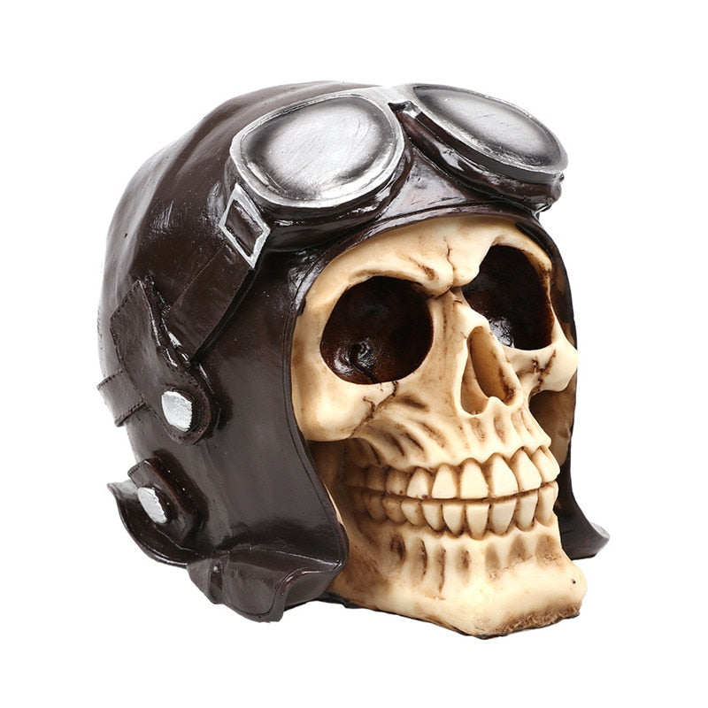 Resin Skull Sculpture Statues