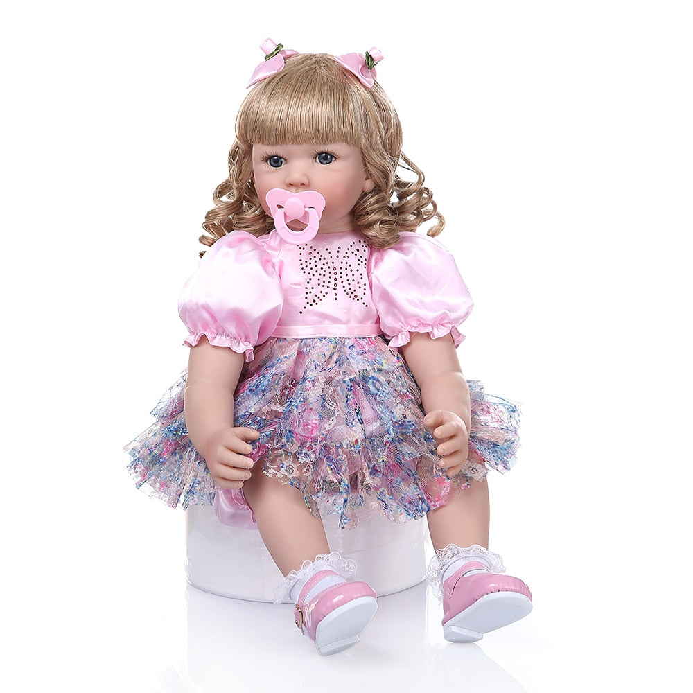 Reborn toddler baby girl doll