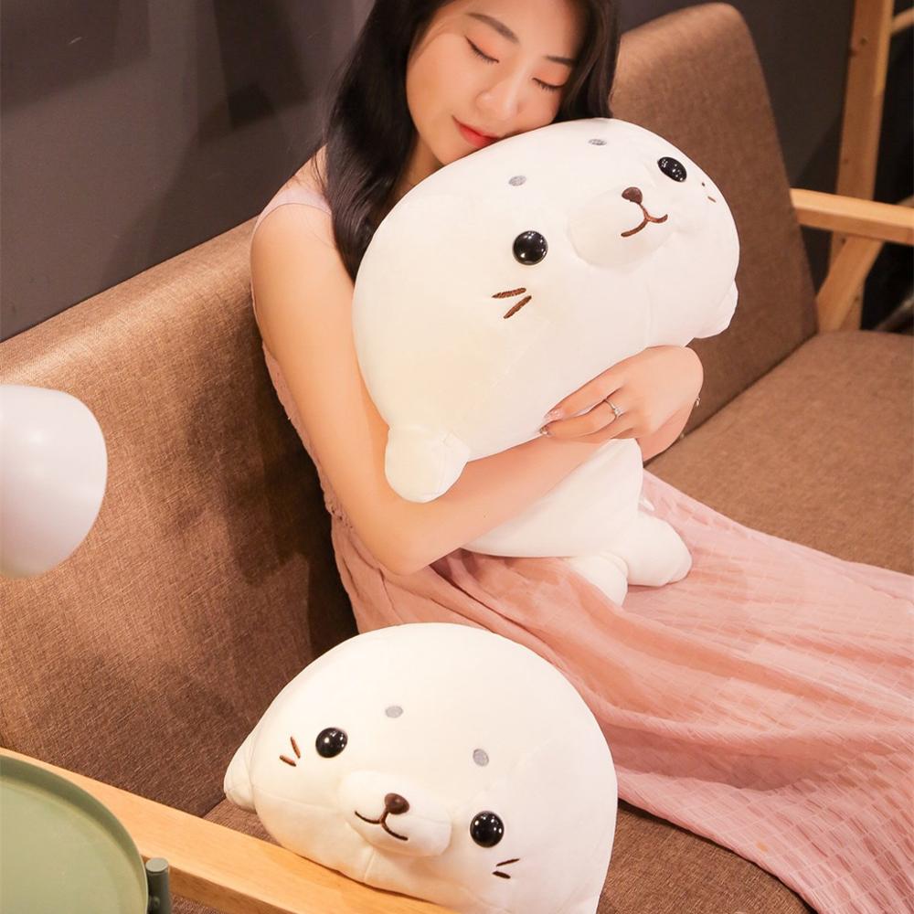 Cute Stuffed Animal Lying Seal Plush Toys