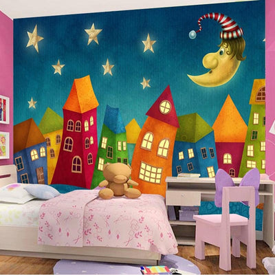 Kids Bedroom Cartoon Murals Wallpaper - Goods Shopi