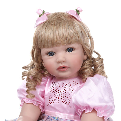 Reborn toddler baby girl doll