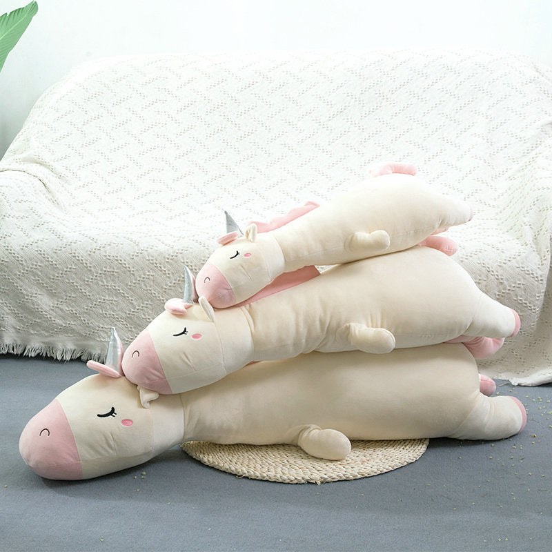 Giant Unicorn Sleeping Stuffed Pillow