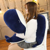 Giant stuffed animals Cuddly Whale Plush Toy - Goods Shopi