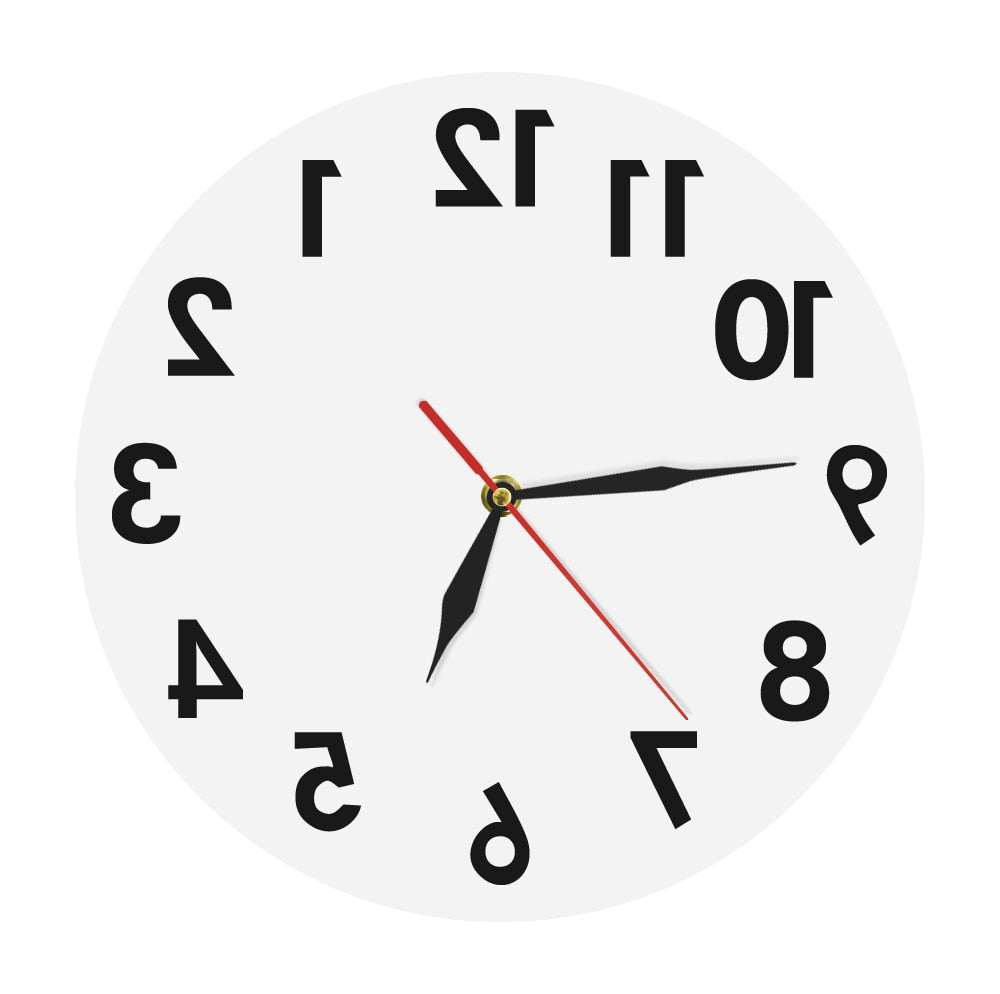 Reverse Wall Clock