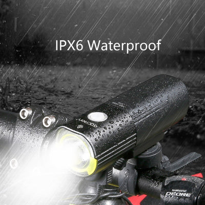 1000  Lumens Waterproof front light bike