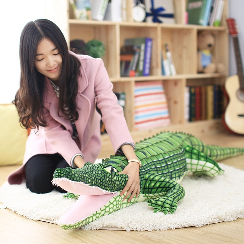 Giant  Stuffed Animal Alligator Plush Toy 