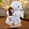 Kawaii Giant Stuffed Polar Bear Plush Toy