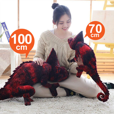 Lizard Chameleon Giant stuffed animals  Plush Toys - Goods Shopi
