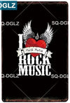 Man cave ideas Music wall decor Metal Sign - Goods Shopi