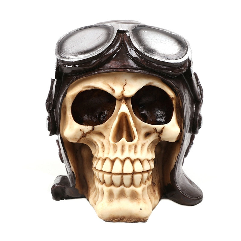 Resin Skull Sculpture Statues