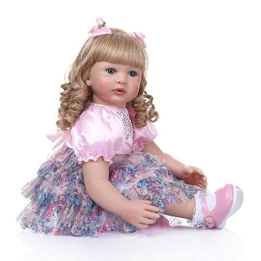 Reborn toddler baby girl doll