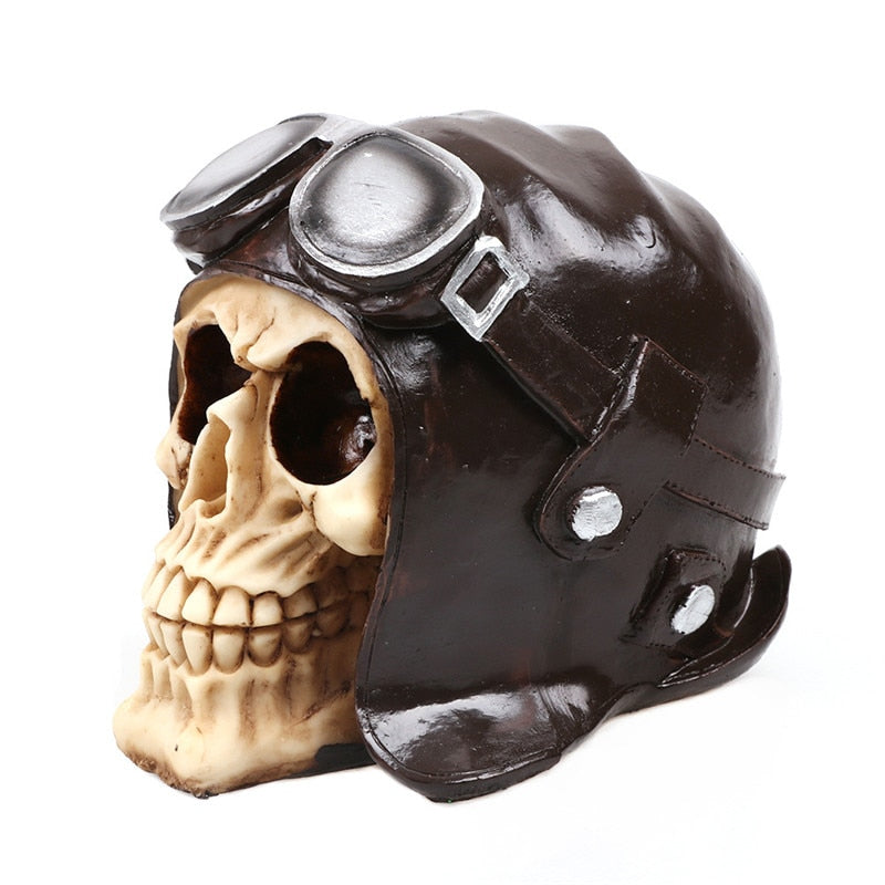 Resin Skull Sculpture Statues