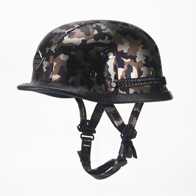 Open Face Half Helmet German WWII Style - Goods Shopi