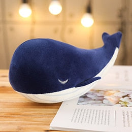 Giant stuffed animals Cuddly Whale Plush Toy - Goods Shopi