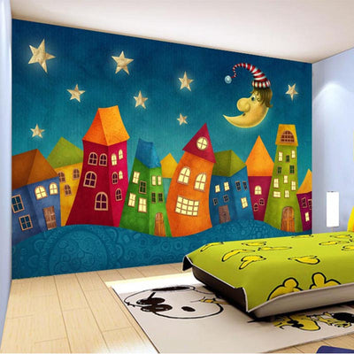 Kids Bedroom Cartoon Murals Wallpaper - Goods Shopi