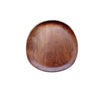 Solid Wood Round Dinner Plates