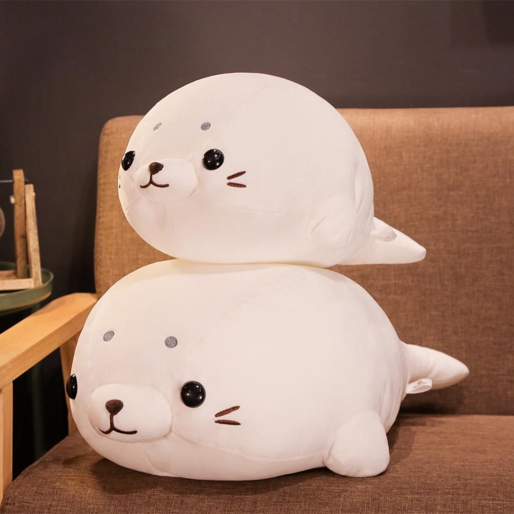 Cute Stuffed Animal Lying Seal Plush Toys