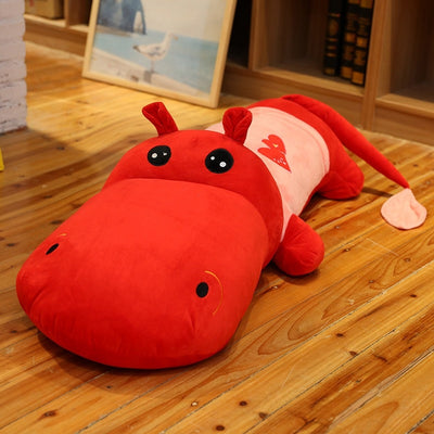 Giant Stuffed Animals Kawaii Hippo plush toy