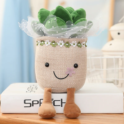 Potted Flower Plants Plush Stuffed Toys