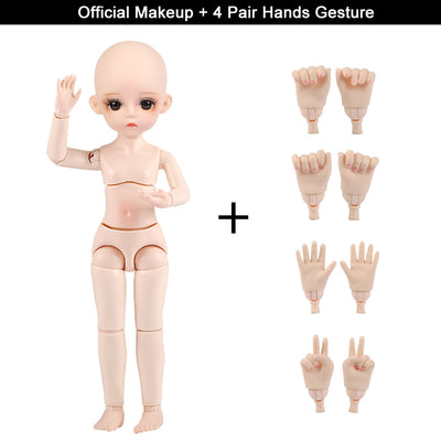 BJD Naked 30cm Ball Jointed Doll  Without Outfits