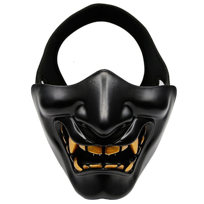Half Face Mask Samurai Airsoft Paintball