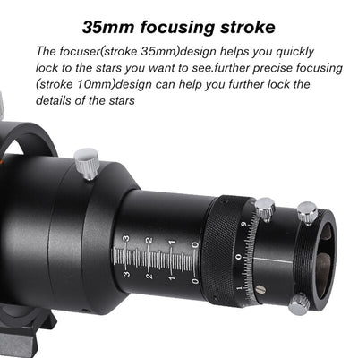 60mm Guide  Finderscope for Monocular Astronomy Telescope