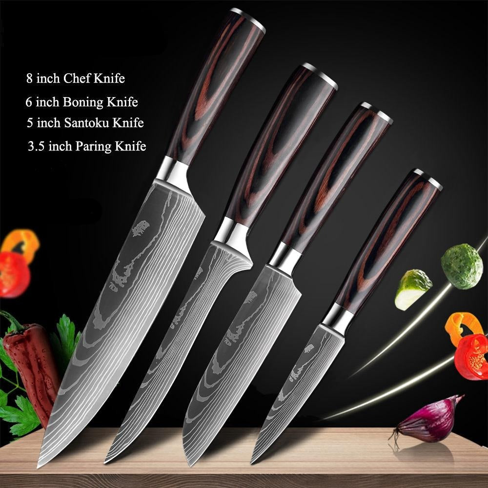 Nice kitchen knives set