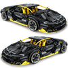 Building Blocks Racing Black Car Model Toys