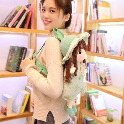Cute Plush Toy School Backpack