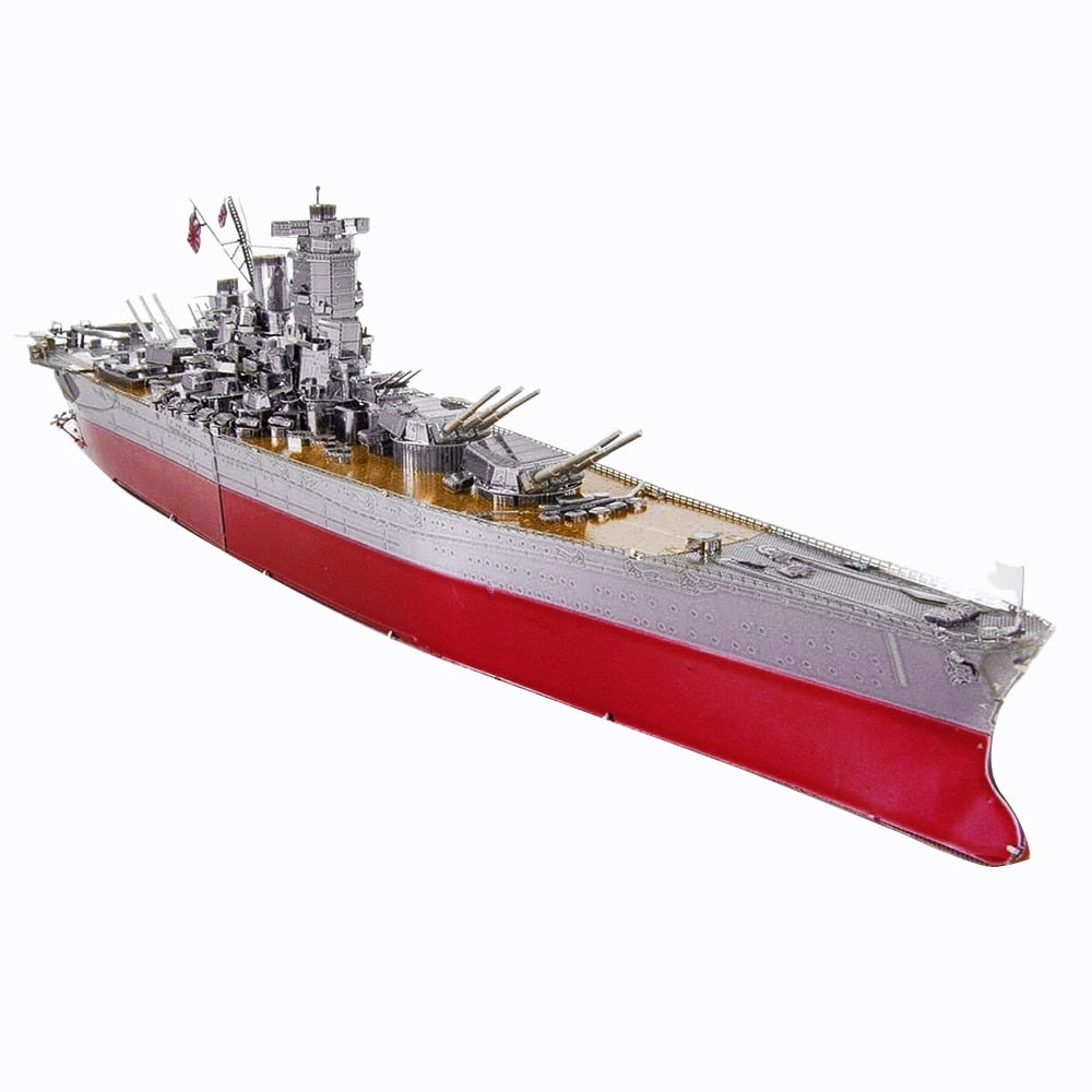 Metal 3D Puzzle  Yamato Battleship Building Kits