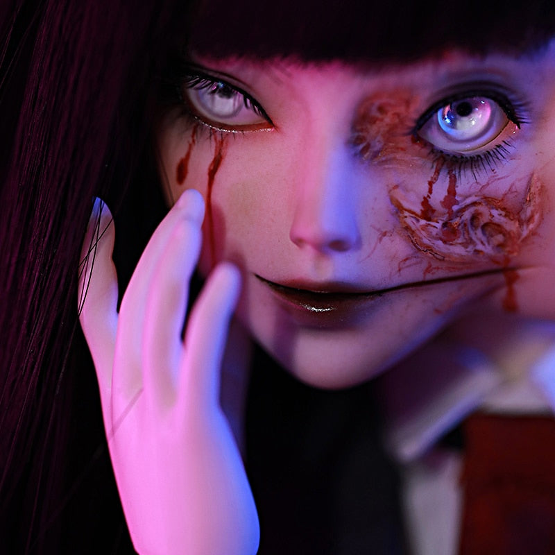 BJD Resin 1/4 Quadratic two faces Doll