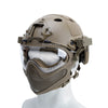 Tactical Helmet Airsoft Paintball Goggles Full Face