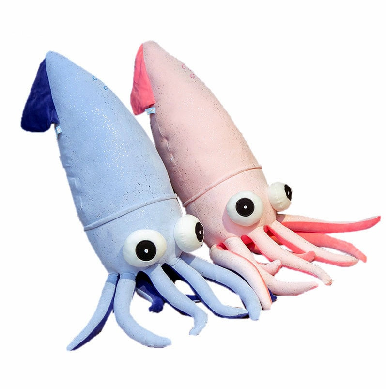 Giant Squid Stuffed Animals Plush toy Pillow