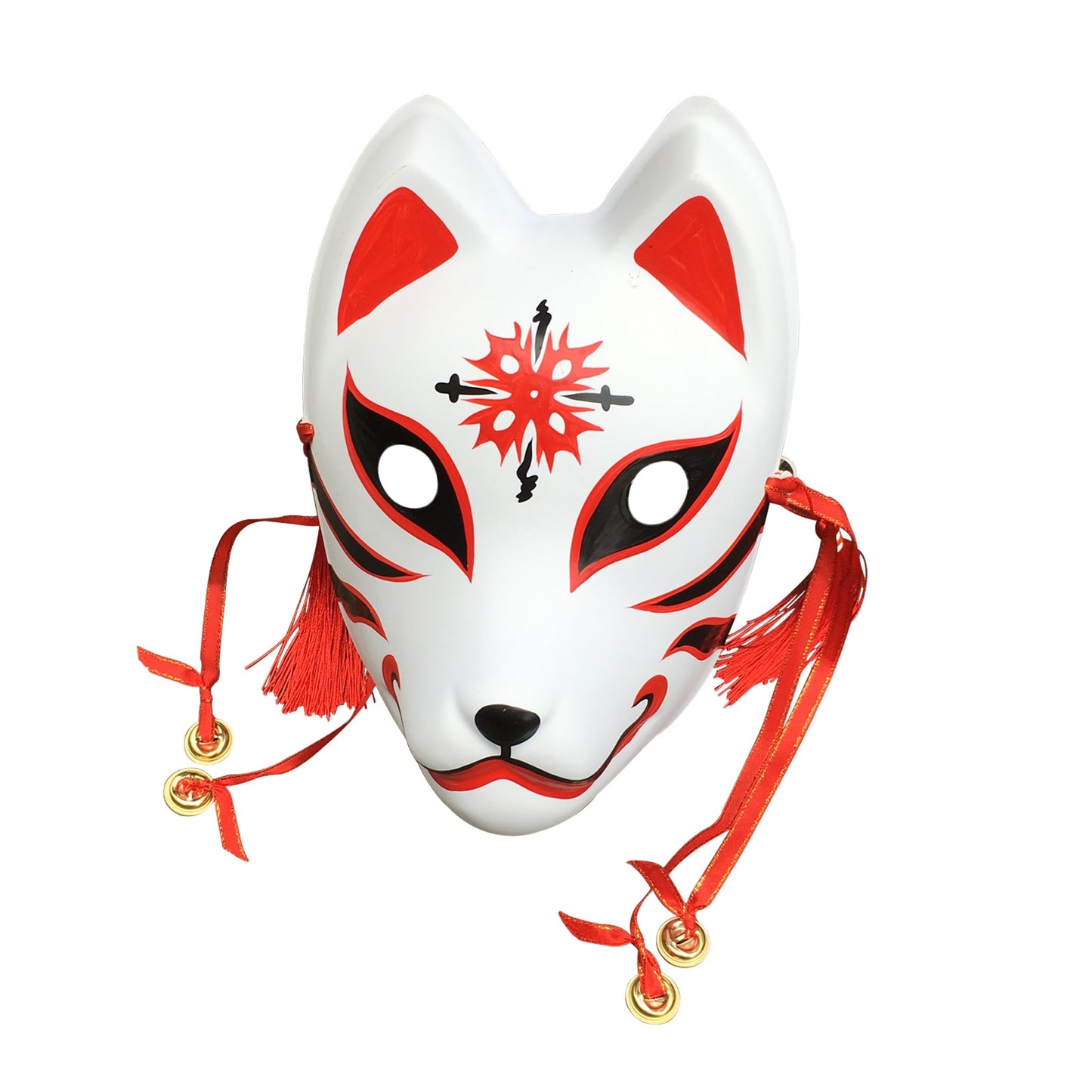 Hand Painted Japanese Anbu Mask Cosplay