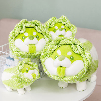 Cute Japanese Vegetable Dog Plush Toys Stuffed