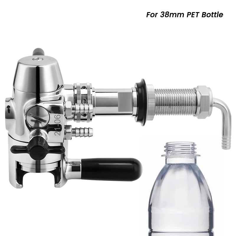 counter pressure bottle filler