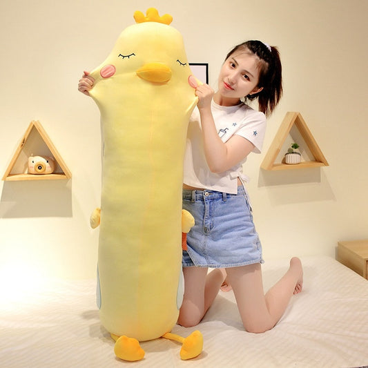 Giant Stuffed Animal Soft duck  Long Pillow