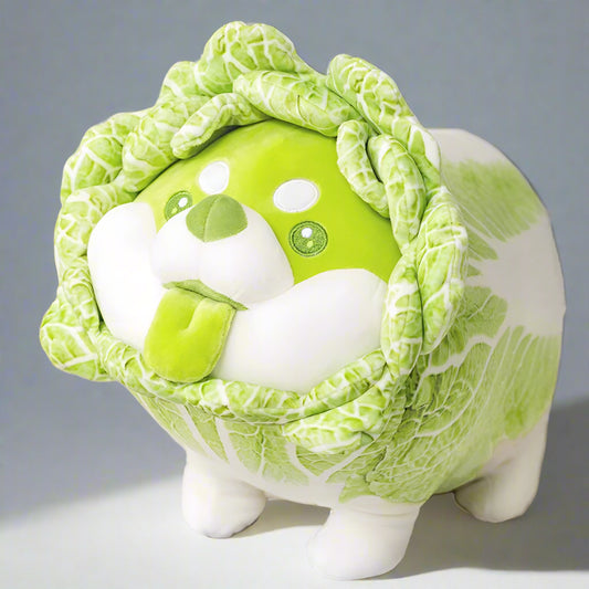 Cute Cabbage-Dog Plush Toy
