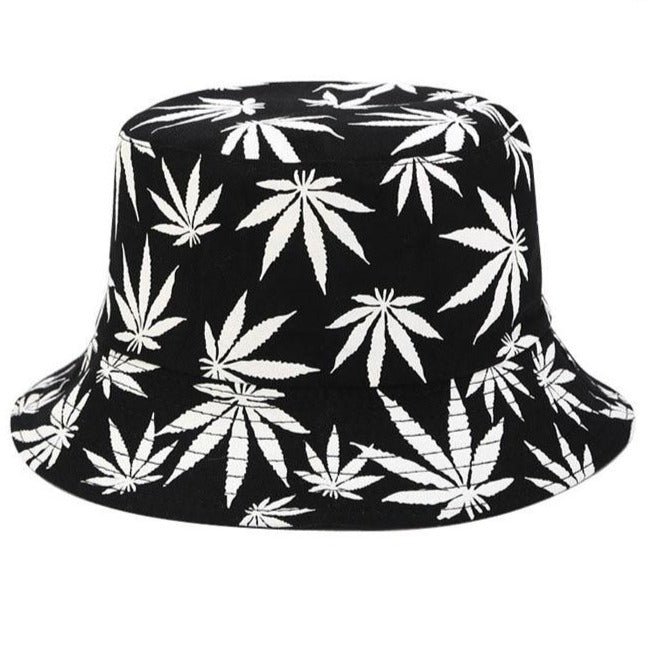 Bucket Hat Leaf Fishing Caps