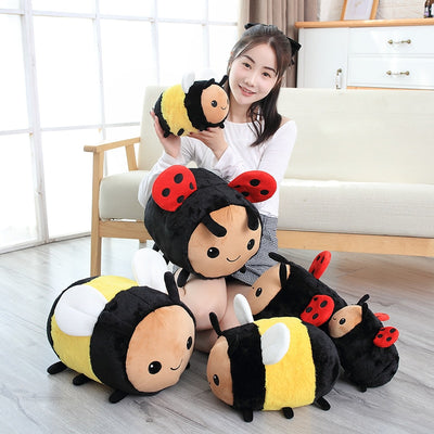 Kawaii Stuffed Animals bee ladybug Plus toy