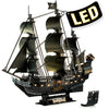Jigsaw Puzzles LED UPGRADE Queen Anne's Revenge Pirate Ship