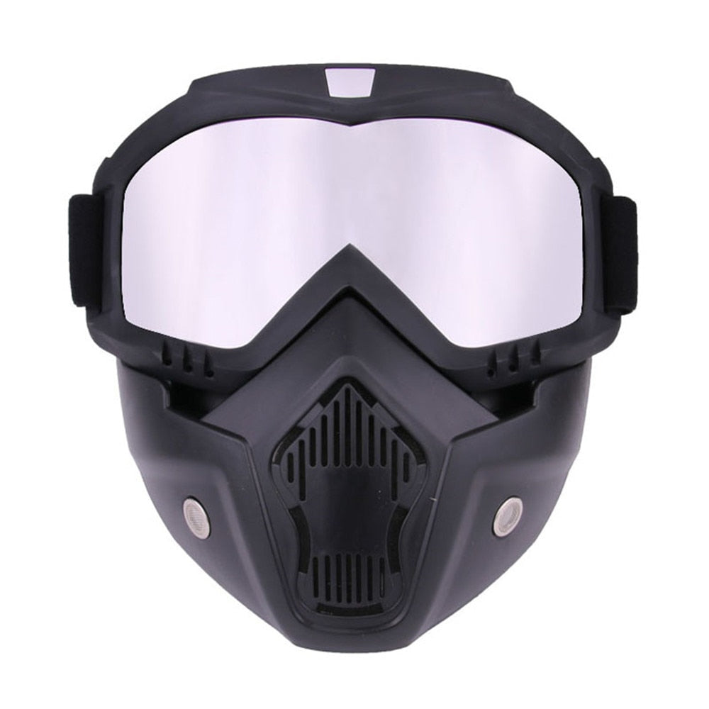 Goggles Mask Motorcycle Adjustable Dustproof