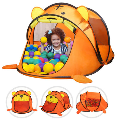 Portable children playhouse tent