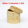 Bamboo Steamer Cooking Food