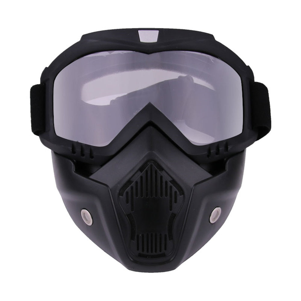 Goggles Mask Motorcycle Adjustable Dustproof