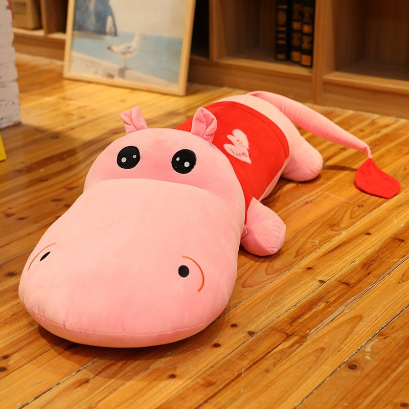 Giant Stuffed Animals Kawaii Hippo plush toy