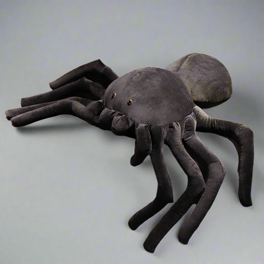 Giant Stuffed Black widow Spider Plush Toy - goodsshopi